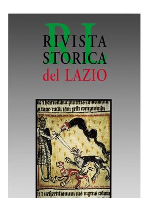 cover image of Rivista Storica del Lazio n. 16/2002